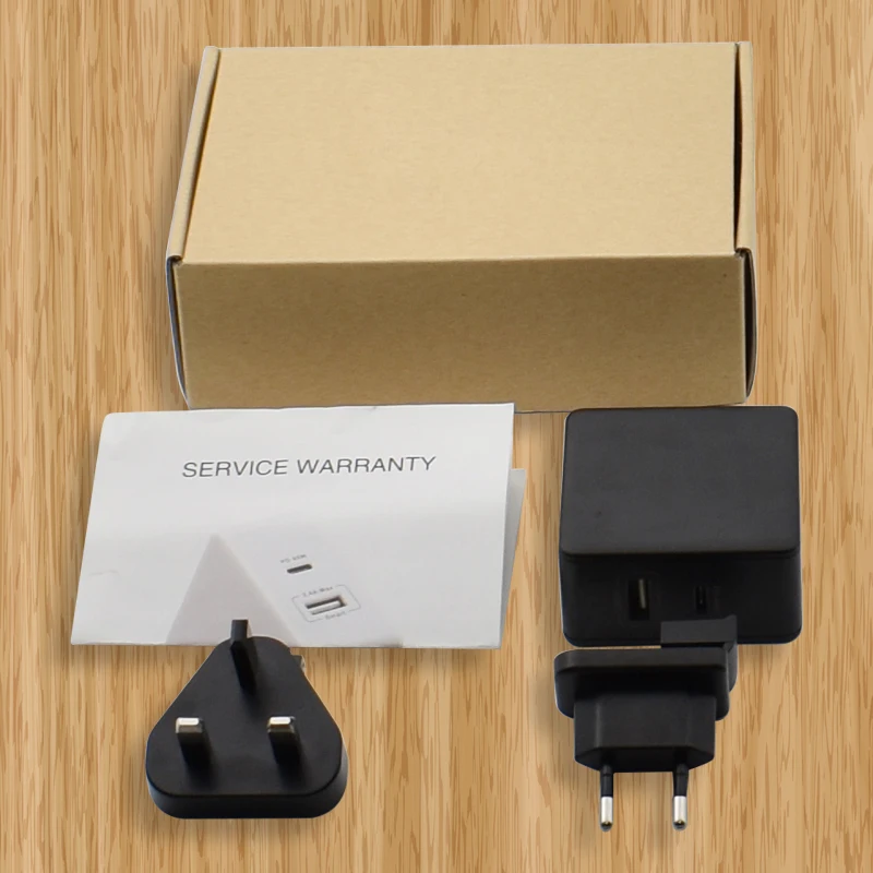 Настенное зарядное устройство usb type-C с питанием для IPhone X Macbook Pro PD с кабелем USB C 1,8 м