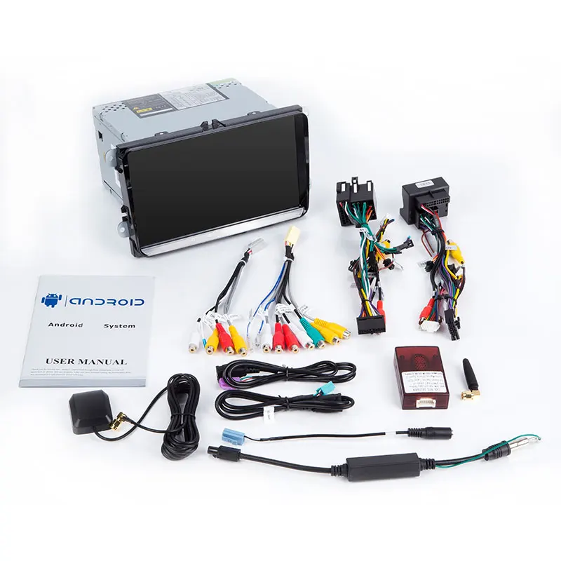 2 Din Android 9,0 Автомобильный мультимедийный для Amarok волксаген VW Passat B6 golf 5 6 Skoda Octavia 2 Superb 2 Seat Leon навигационное радио
