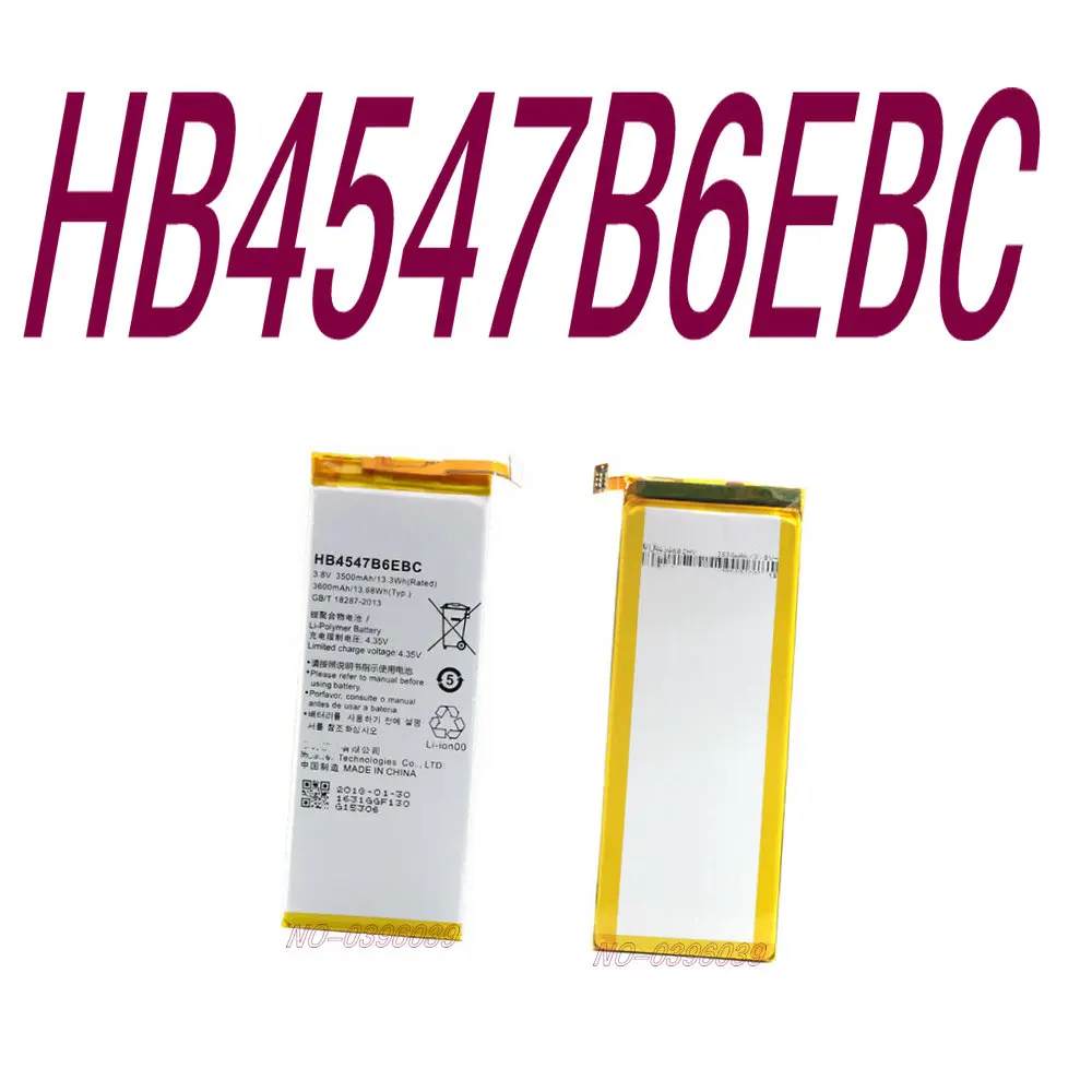 Аккумулятор HB4547B6EBC 3500 мАч для смартфона Huawei Ascend Honor 6 Plus PE TL20 UL00 TL10 CL00