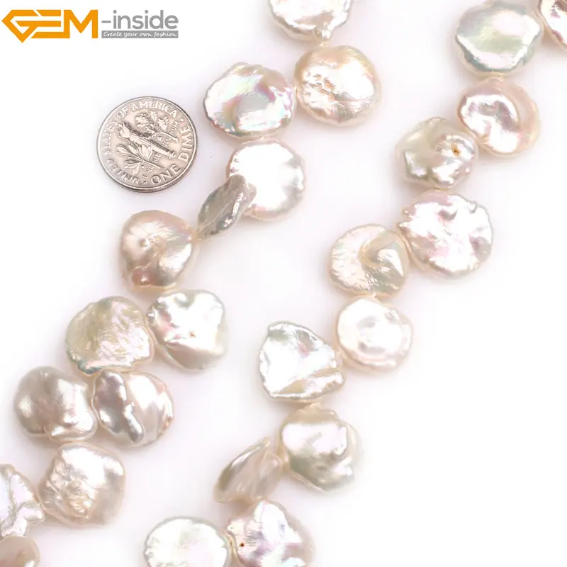 Бусины из пресноводного культивированного жемчуга 15 дюймов | Украшения и