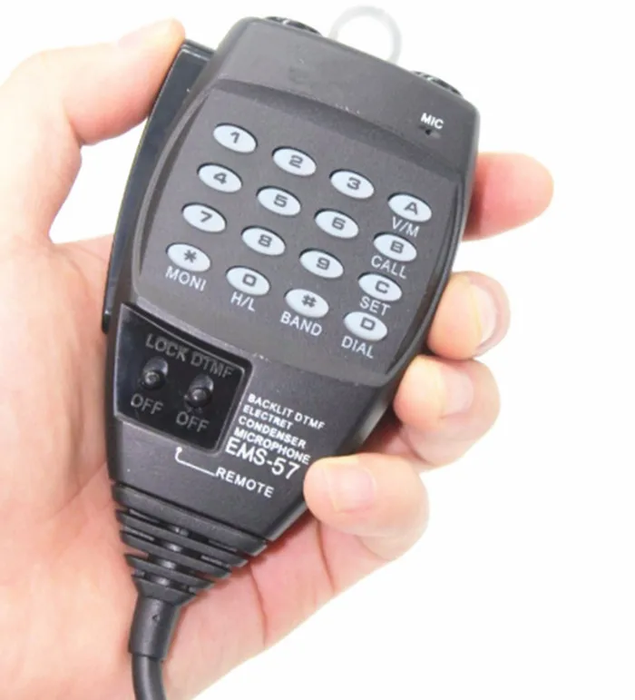 Botón номера micrófonos EMS 57 для Alinco DR135 DR235 DR425 DR635 DR435 DR06T радио|Рации| |