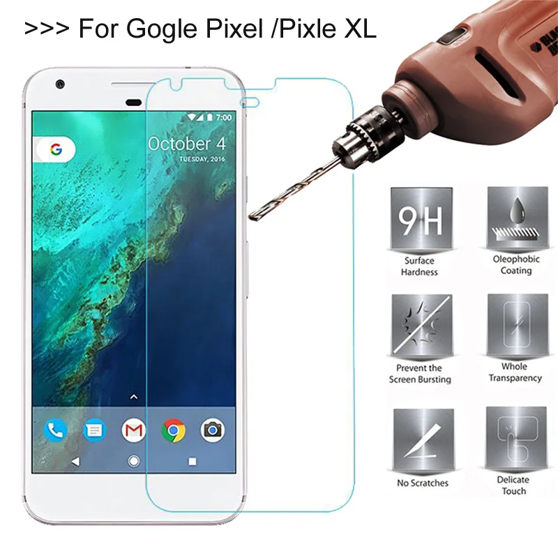 2.5D 9H Premium Tempered Glass for Google Pixel 5.0&quot Screen Protector Toughened Protective Film For XL 5.5&quot |