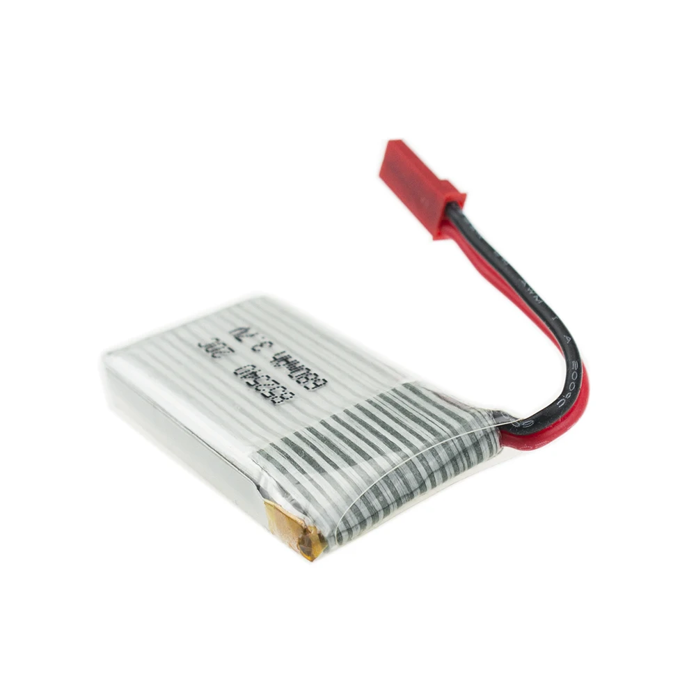 Набор из 5 аккумуляторов LiPo 3,7 В 680 мАч и 1 кабеля зарядного устройства для камерного RC квадрокоптера FY550 F550 MJX X400 JXD 509G 509W TK110HW.