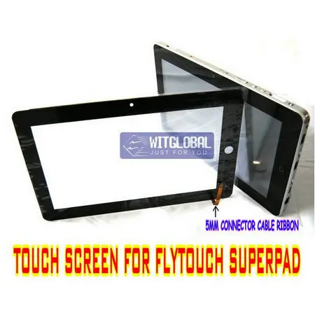 Оригинальный Сенсорный экран Панель планшета Стекло Замена для 10 2 &quotFlytouch 7 8 Superpad