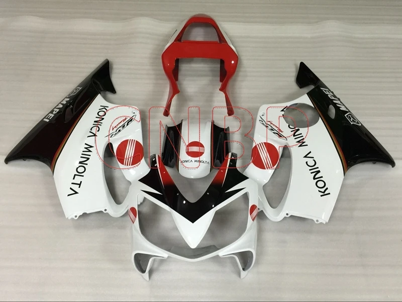 Обтекатель из АБС пластика CBR600 F4i 2001 2003 белого черного красного цветов Φ CBR 01 кузов