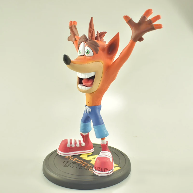 Crash Bandicoot Anime Action Figure Game PVC Collectible Model Toys 22.5cm | Игрушки и хобби
