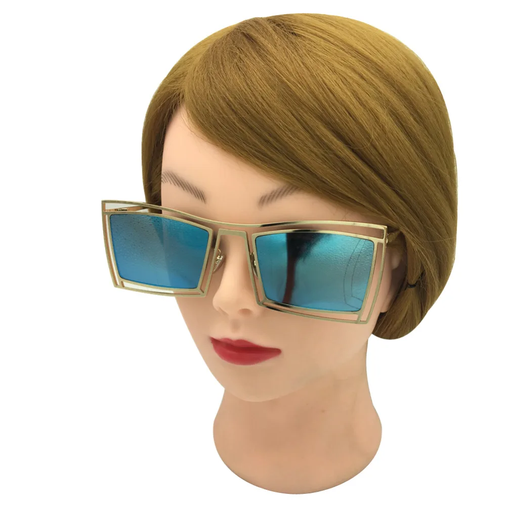Солнцезащитные очки унисекс в прямоугольной оправе UV400|oculos brand|oculos designeroculos fashion |