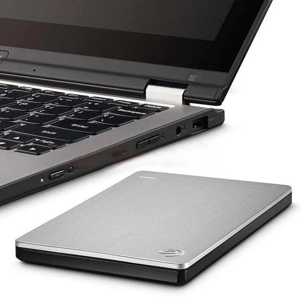 Seagate 2 ТБ резервного копирования плюс тонкий USB 3 0 5 &quotвнешний HDD диск портативный