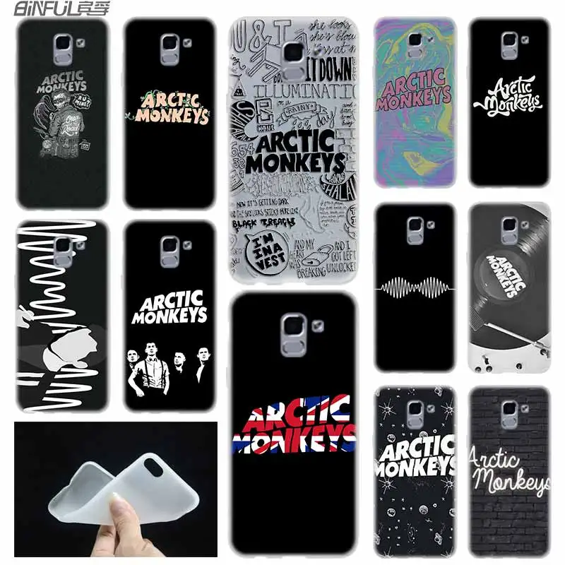 ARCTIC MONKEYS чехол из Великобритании TPU для Samsung Galaxy J6 J8 J3 J5 J7 J4 J2 J1 Plus 2018 2016 2017 EU Prime
