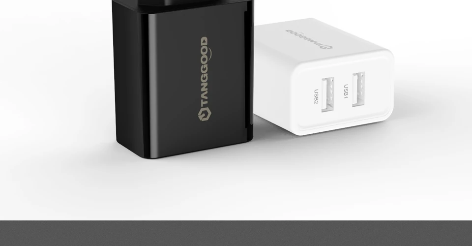 TANGGOOD Dual USB Зарядное устройство 5V 3.4A 17 Вт 2-Порты и разъёмы стены Зарядное устройство адаптер Универсальный мобильный телефон Зарядное устройство для samsung S8 iPhone X 8 Plus