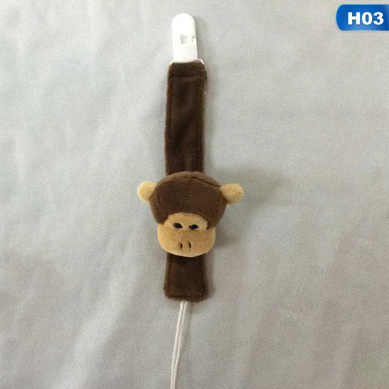 Милое плюшевое Детское Зубное кольцо держатель ниппель цепь BabyTeether цепочка игрушечная пустышка держатель цепочка пустышка зажим пустышка цепь