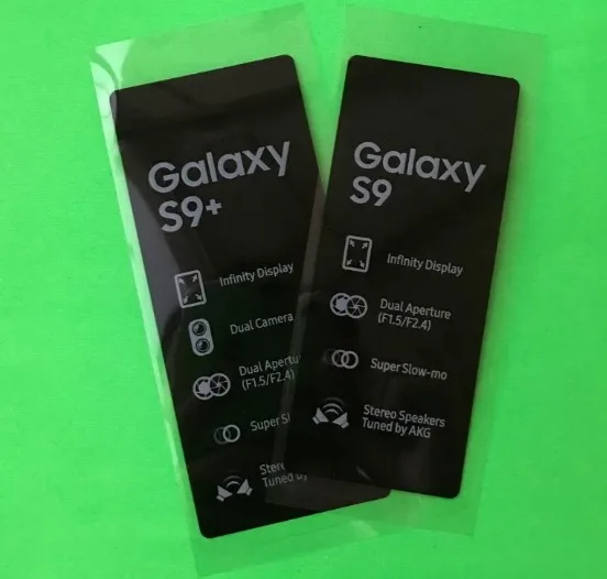 100 шт. новый мобильный телефон Заводская Защитная пленка для экрана Samsung Galaxy Note 8 9