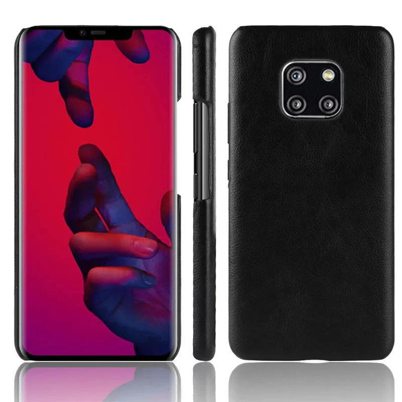 Для Huawei Mate 20 Pro Чехол для телефона Mate20Pro искусственная кожа ретро задняя крышка