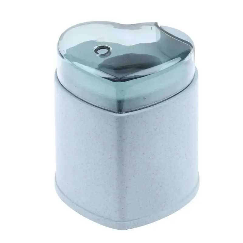 7.2 x 8 cm Автоматическая подставка для Зубочисток контейнер Пшеничная солома Бытовая настольная коробка для хранения зубочисток Диспенсер Для Зубочисток - Цвет: 7.2 x 8 cm