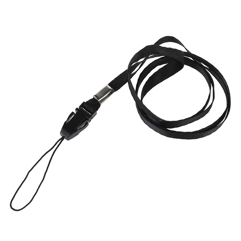 10x Black Lanyard Neck Strap for ID Pass Card Tags Phones Camera MP3 Holder | Мобильные телефоны и аксессуары