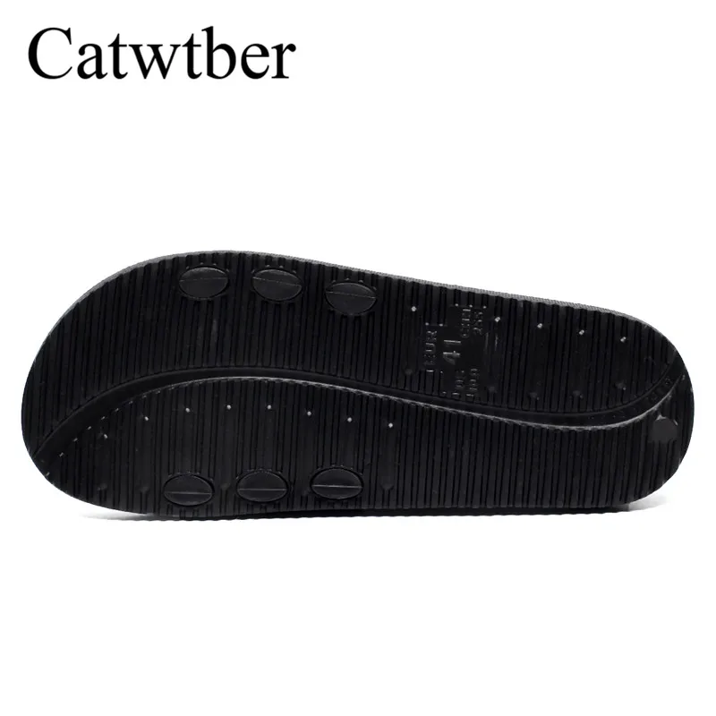 Catwtber 2018 новый летний Ванная комната прохладный дом домашние тапочки Для мужчин