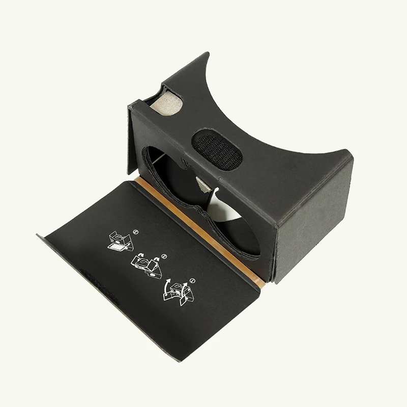 Новая коллекция VR картона Google cardboard 3D Очки виртуальной реальности коробка shinecon