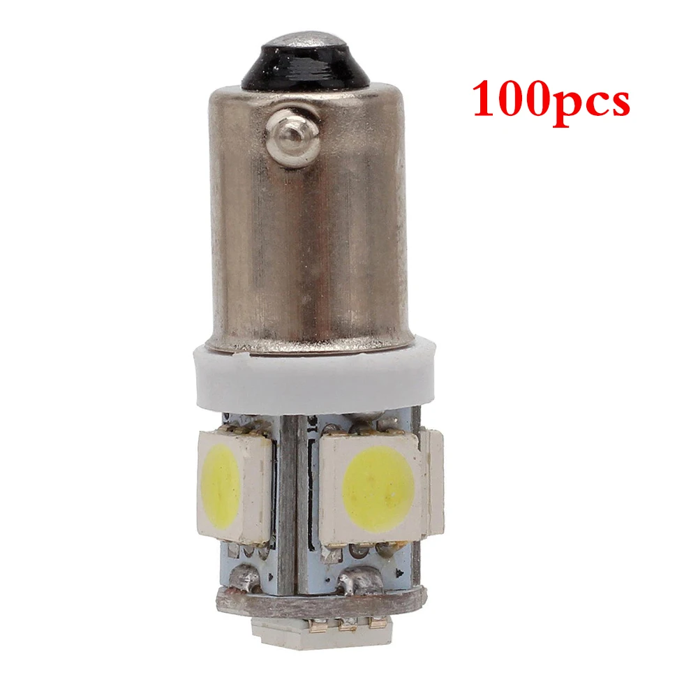 (YSY2) 100X 5SMD 5050 BA9S 6253 64111 T11 T4W H21W H6W Светодиодные лампы автомобильные Внешние боковые