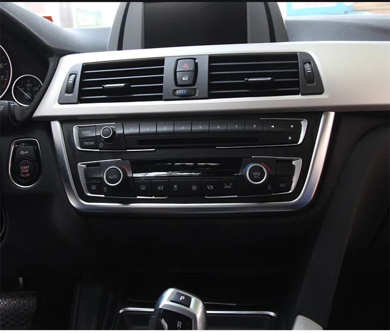 Для BMW 3 серии 316i 318i 320i 330i F30 Средний контрольный панель полоса u образная