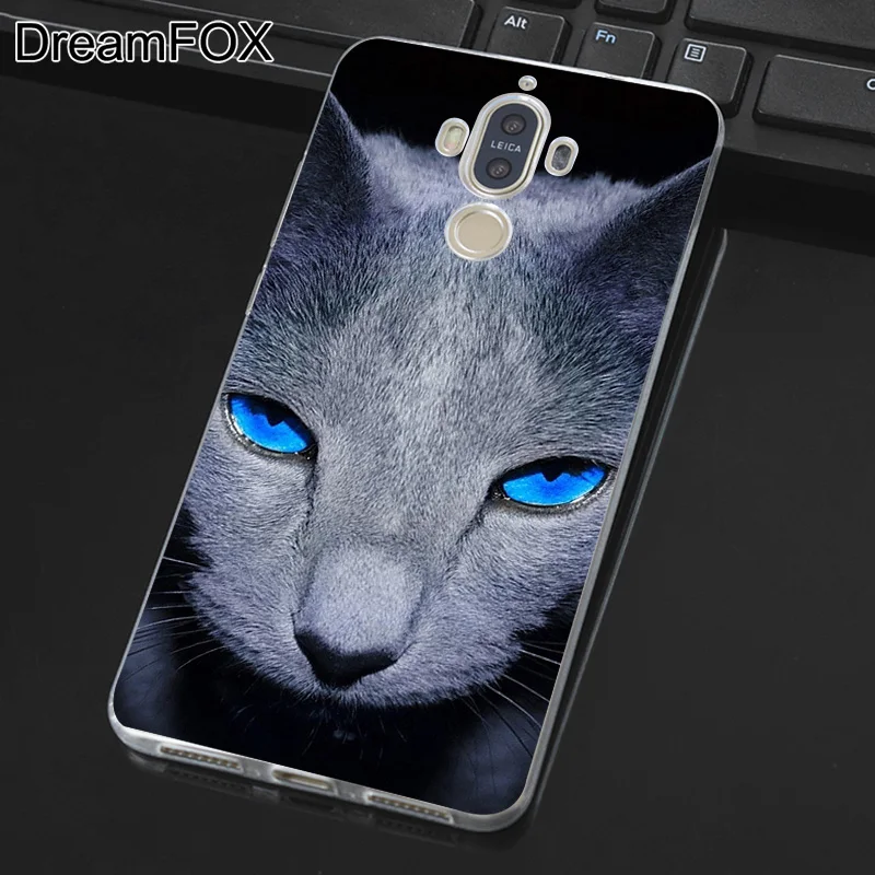 DREAMFOX L407 ацтекская Собака Сова Лев кошка волк Мягкий ТПУ силиконовый чехол для huawei