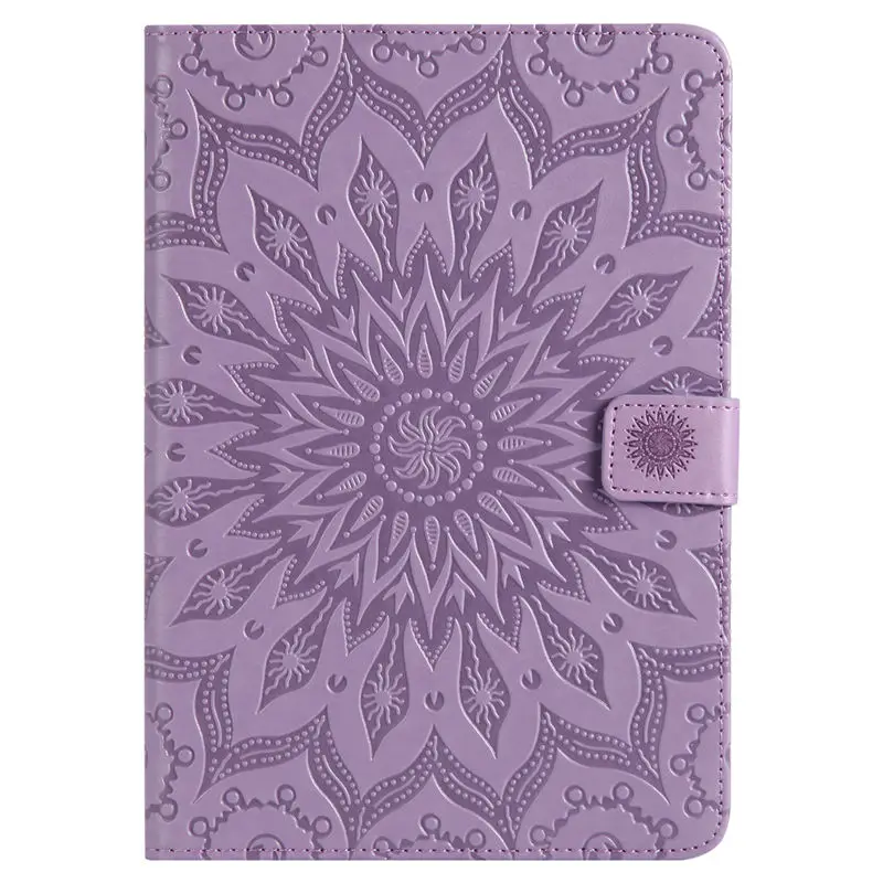 Light purple Модный чехол для планшета для Apple iPad mini 3 mini 2 mini, высококачественный силиконовый чехол из искусственной кожи, флип-чехол с подставкой, чехол s Funda - Цвет: Light purple