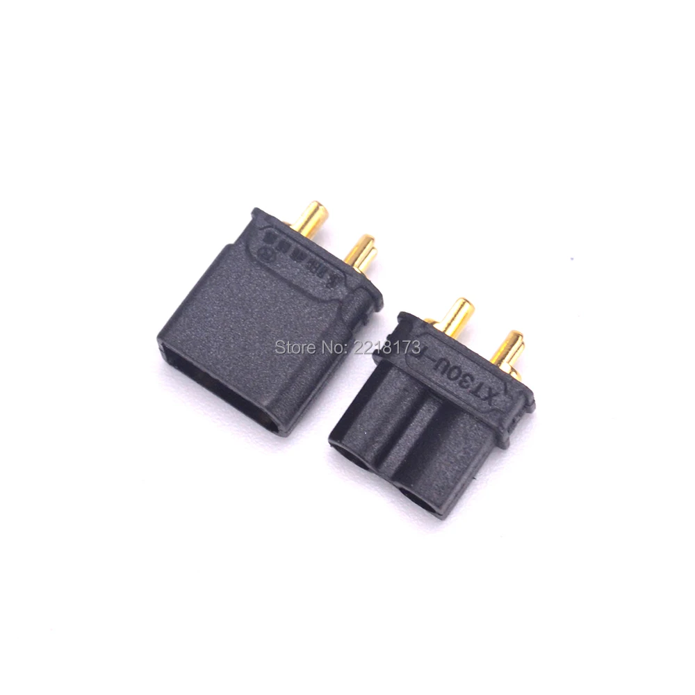 Amass XT30U Upgrade XT30 Мужской Женский Разъем 2 мм пуля для RC FPV Lipo батарея FPV Квадрокоптер Дрон 5 пар/10 пар