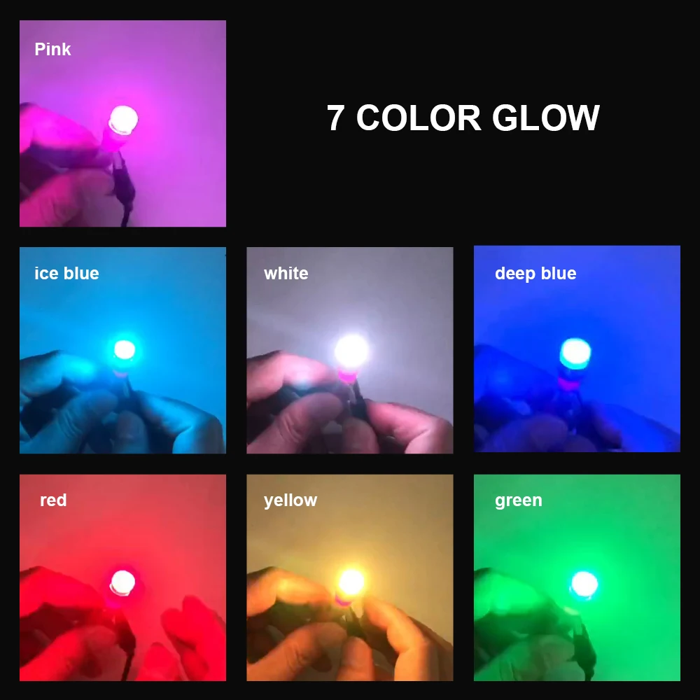 Светодиодсветодиодный лампа RGB T10 W5W 2 шт. для освещения салона автомобиля 168 501 |