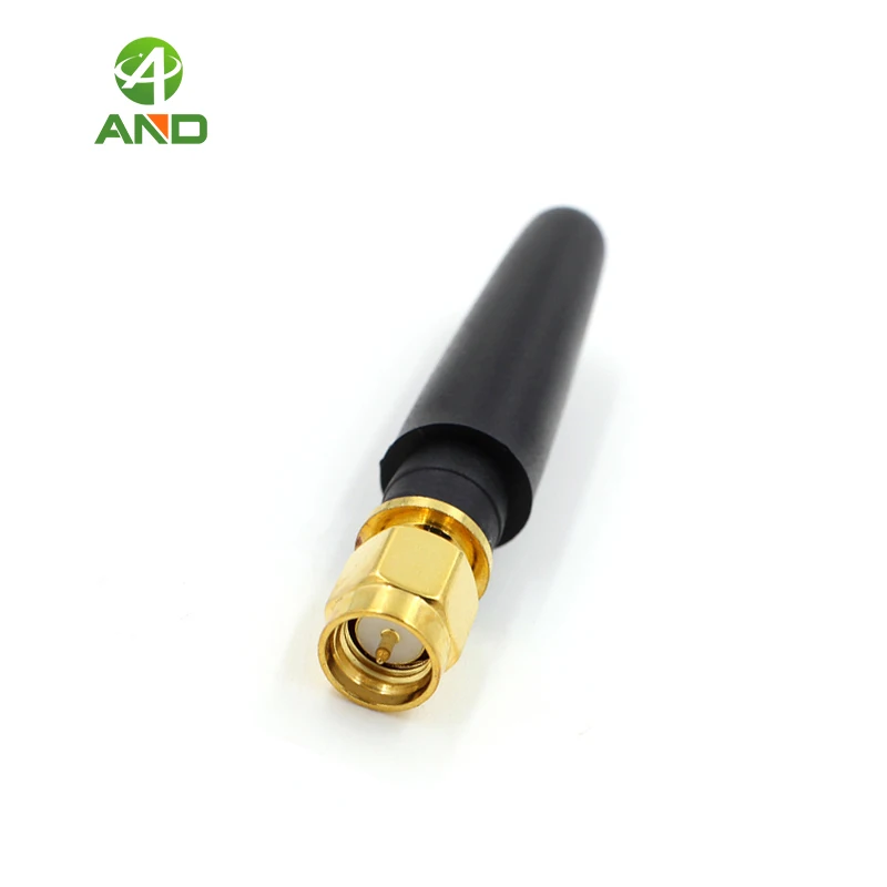 Четырехдиапазонная антенна 2 дБи 850/900/1800/1900 МГц прямой штекер SMA GSM GPRS 10 шт.