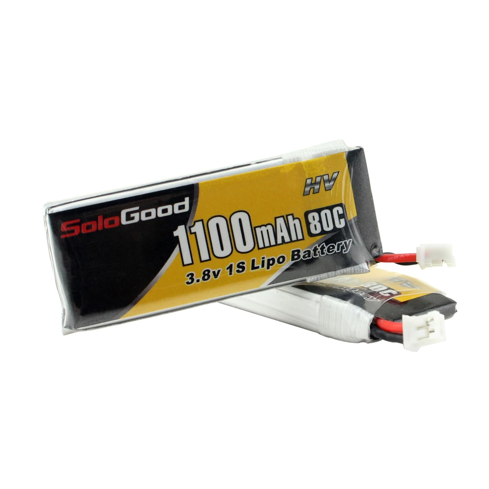 Аккумуляторы SoloGood Lipo 1S 3 8 в 1100 мАч 80C 5 шт.|Детали и аксессуары| |