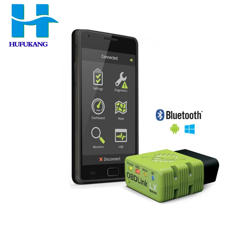 OBDLink LX Bluetooth сканер инструмент клеевые карандаши работы с ПК windows телефона android