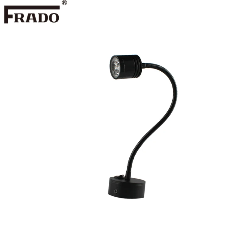 Светодиодная настенная лампа с гибкими шлангами 3 Вт для дома гостиницы