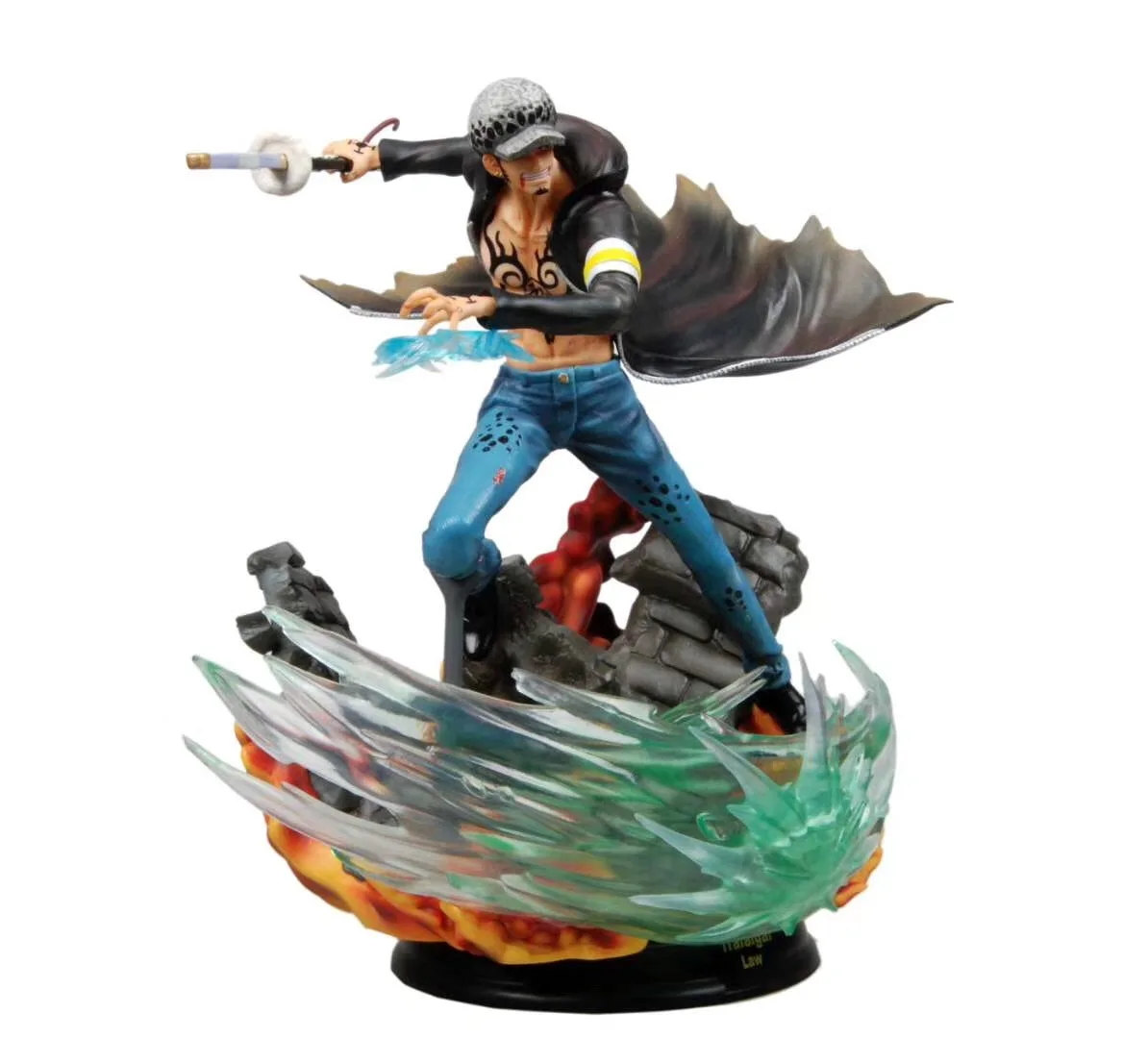 Аниме one piece GK Big p. o. p XXL Trafalgar Law фигурка из ПВХ игрушка
