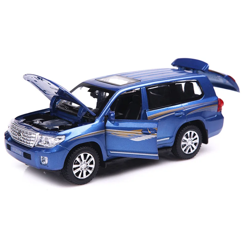 Модель автомобиля LAND CRUISER SUV V8 1:32 Игрушечная модель из сплава с подлинной