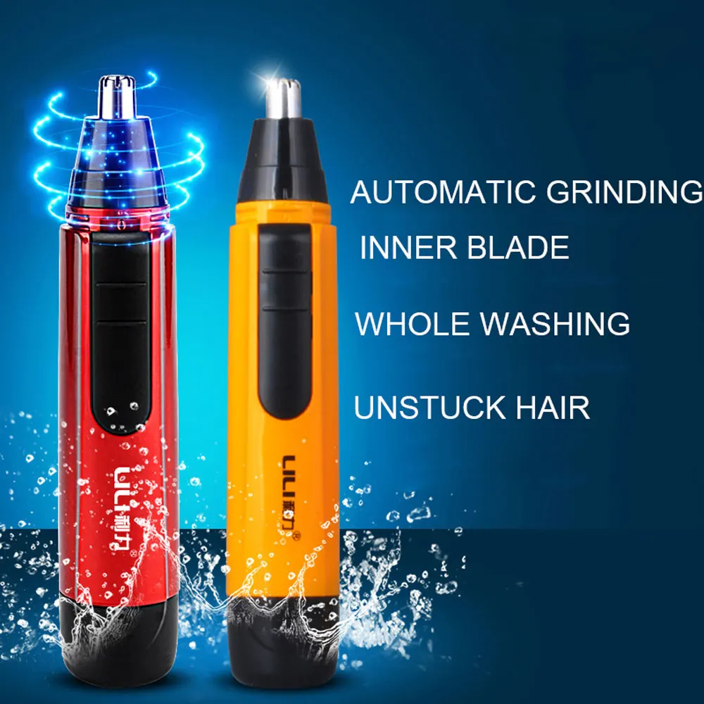Профессиональный Электрический ушной нос шерсть Imple для мужчин t Clipper моющийся бровей бороды носа ушной Триммер Уход тример Стрижка волос для мужчин