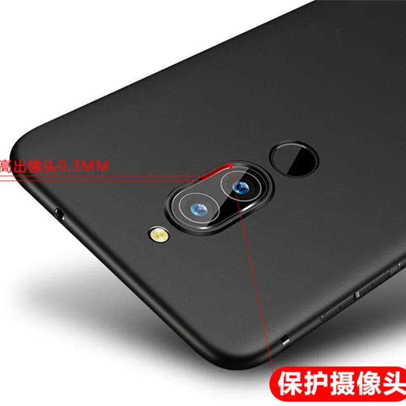 Mpcqc Мягкий силиконовый чехол для Huawei Mate 10 Lite тонкий матовый ТПУ защитный полное