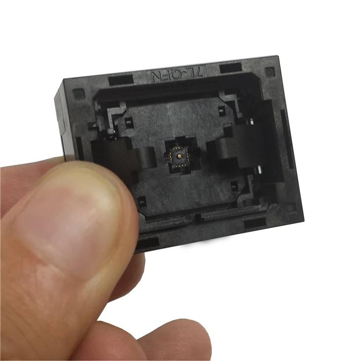 QFN16 MLF16 гореть в гнездо NP506-016-027-C-G IC тесты разъем шаг 0 4 мм Открытый верх размер 3*3