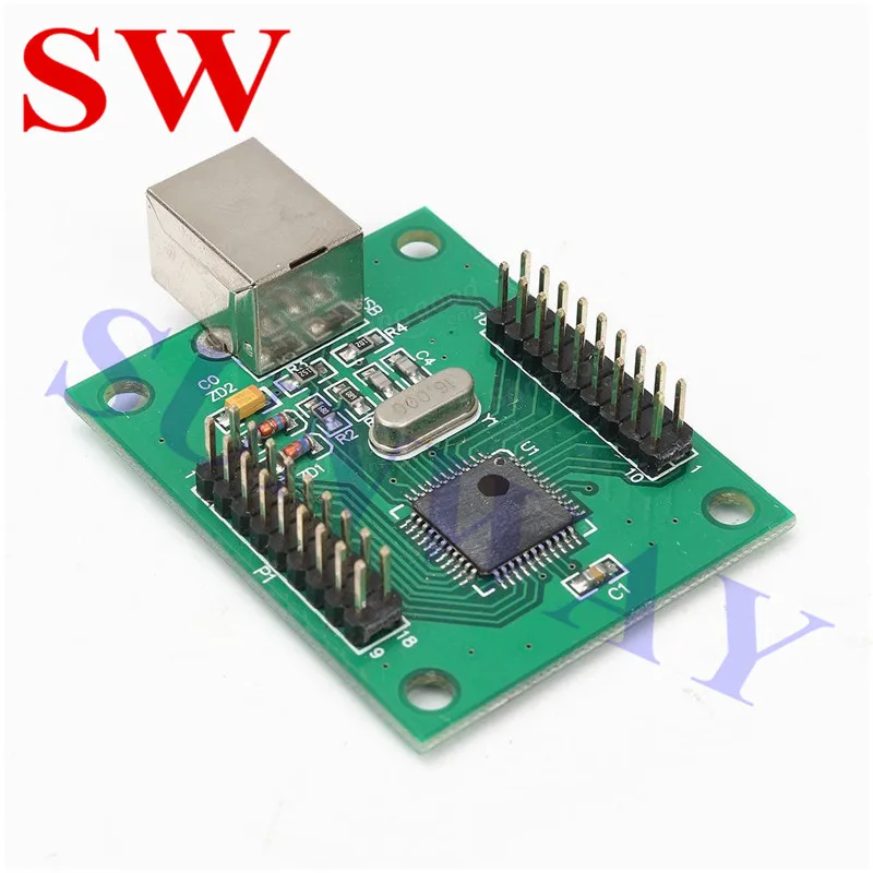 Аркадная игра DIY набор для 2 игроков PC PS/3 в 1 аркаду joystck LED кнопочный интерфейс USB