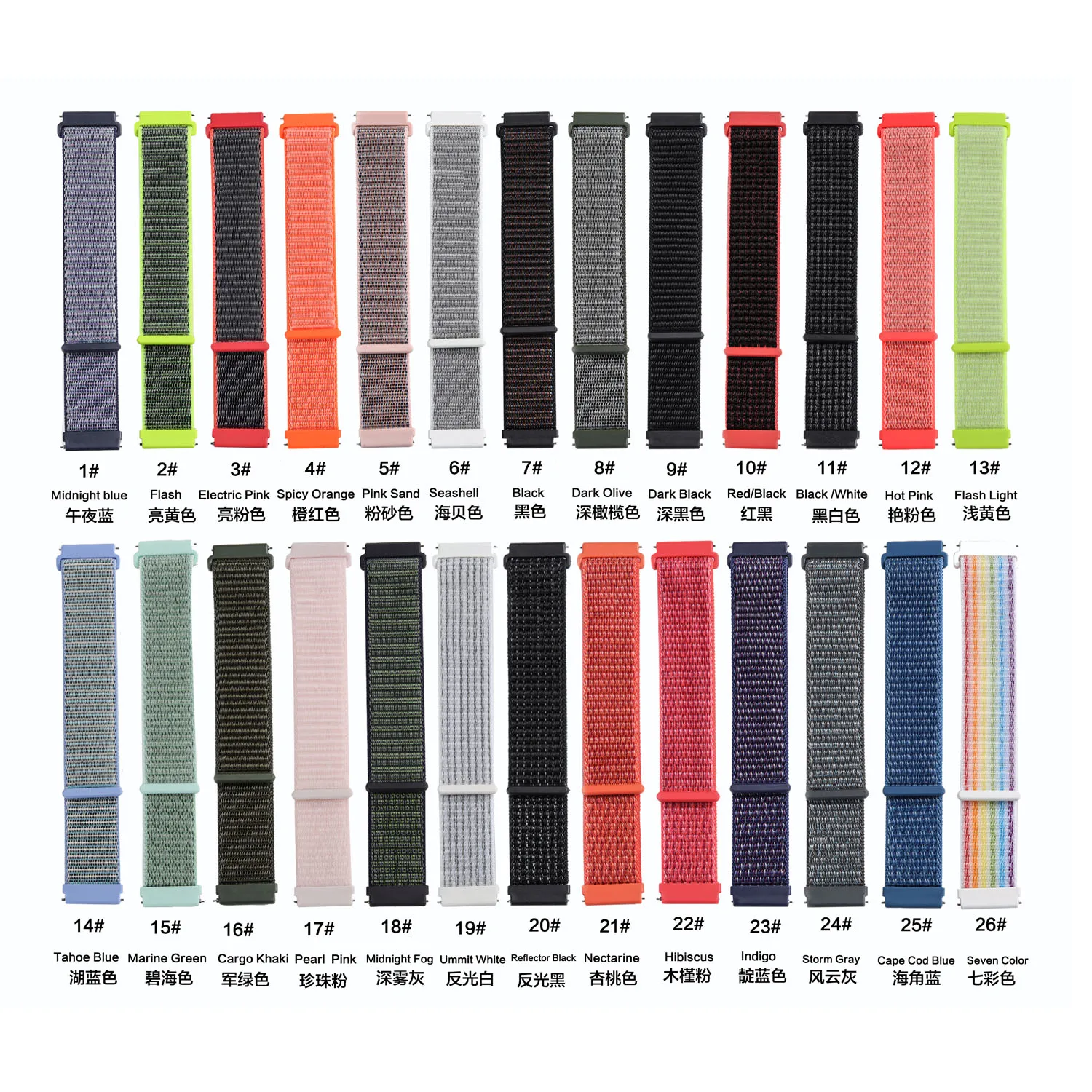 Ремешок 22 20 мм для samsung gear Sport S2 S3 Classic Frontier Watch Band Pebble Time steel Galaxy Watch 42 46mm Huami Amazfit Bip