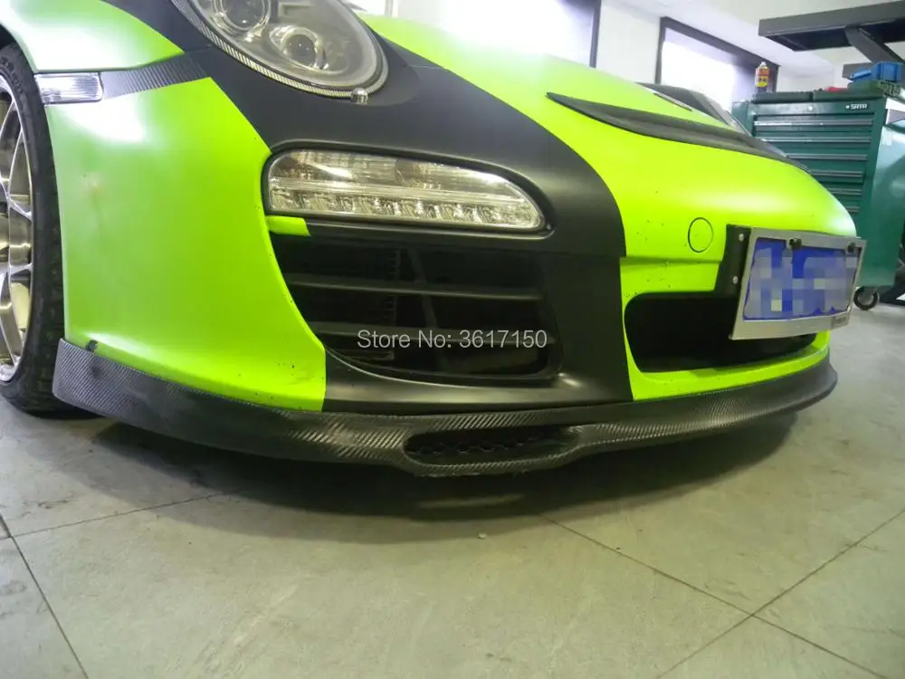 Передняя губа предназначена для Carrera 911 997 стиля EM диффузор переднего бампера из