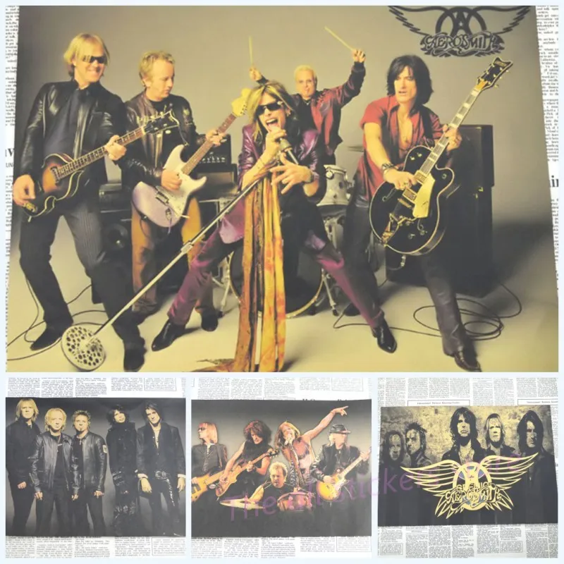 Декор для дома Aerosmith Крафтовая кислота музыка постер рисование сердечника
