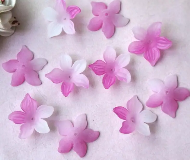 650 шт. Матовые акриловые бусины для волос 29 мм | Дом и сад