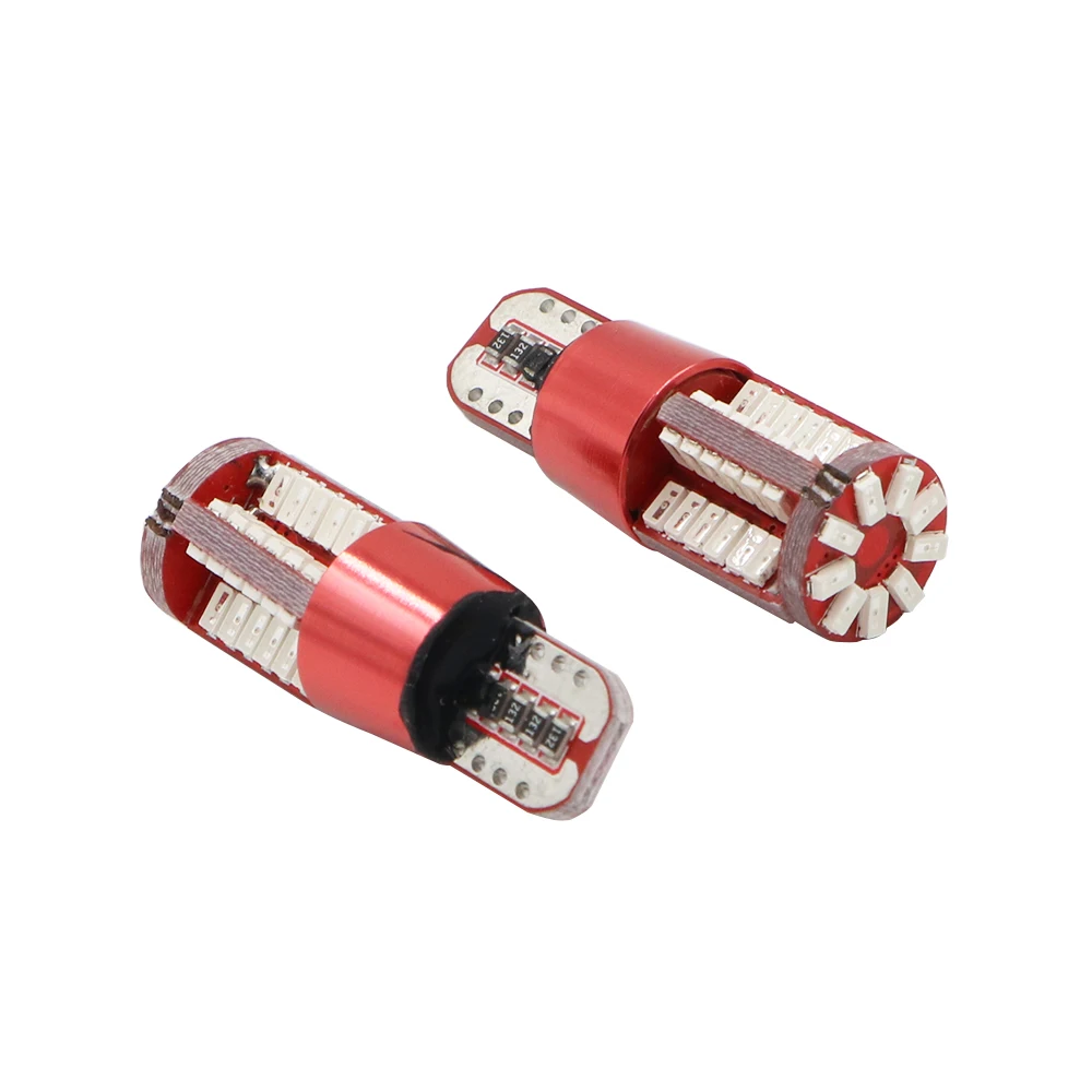 YSY 4 шт. T10 57 SMD 3014 LED Canbus без ошибок авто маркер лампы W5W WY5W 194 2825 57SMD автомобиль клин