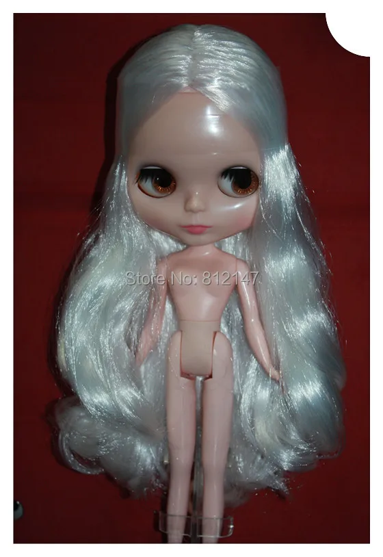 Обнаженные куклы Блит белые волосы подходит для девочки 144025 | Игрушки и хобби