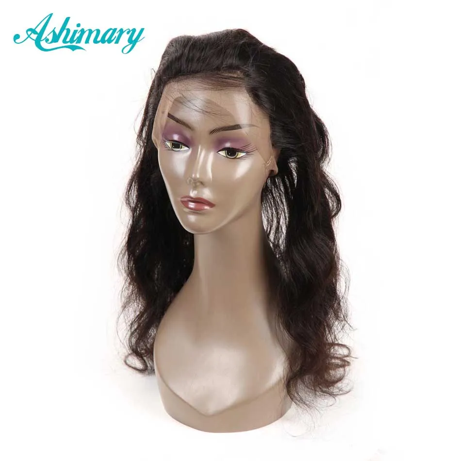 Ashimary волосы 22*4*2 дюйма предварительно выщипанные 360 кружевные фронтальные