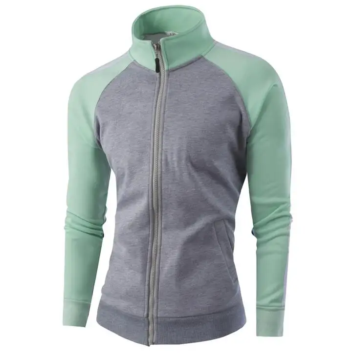 grey green hoodies WSGYJ толстовки, мужские водолазки, кардиган,, брендовая мода, много цветов, Сращивание, толстовка, Мужская Хип-Хоп Уличная одежда, хлопок - Цвет: grey green hoodies