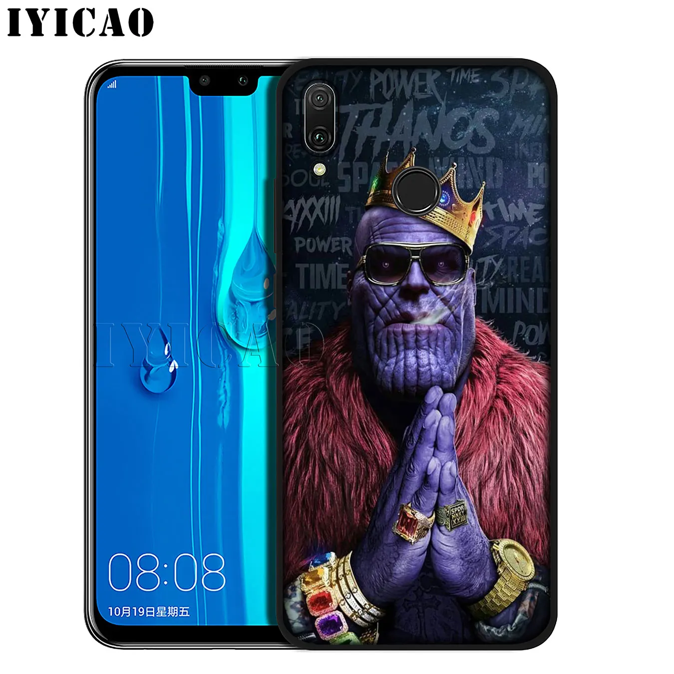 IYICAO Мстители танос Марвел Мягкий силиконовый чехол для телефона Huawei Mate 30 20 10 Pro Lite