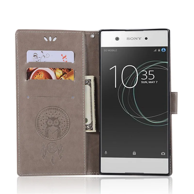 Чехол для Sony Xperia XA1 Ultra чехол XA1Ultra флип-чехол из искусственной кожи телефона G3212 G3226