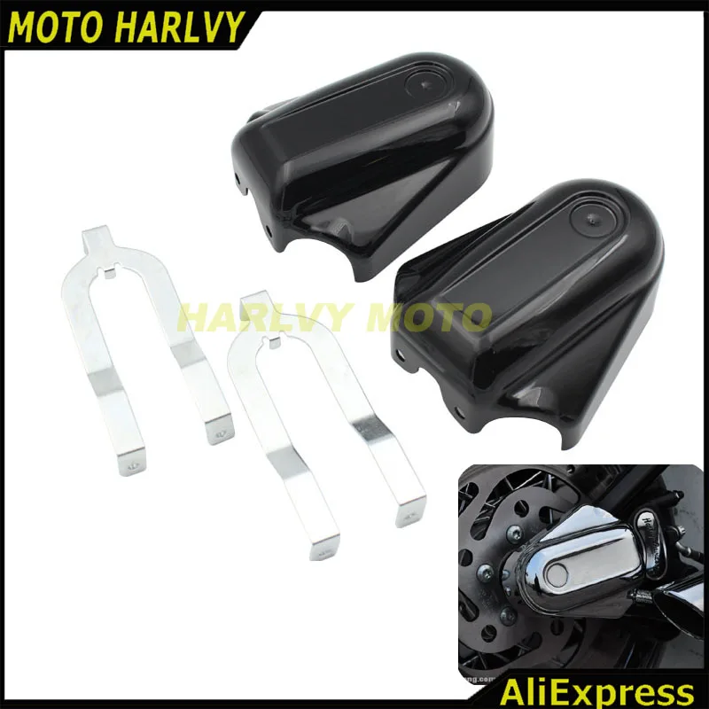 Черный бар и щит задняя ось фантомное покрытие для Harley Softail FLSTC FLSTN FLS FXSTB |