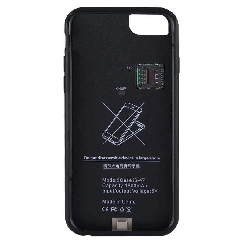 Совершенно новый адаптер для iPhone 6 3 в 1 с двумя SIM картами + внешний аккумулятор 1500