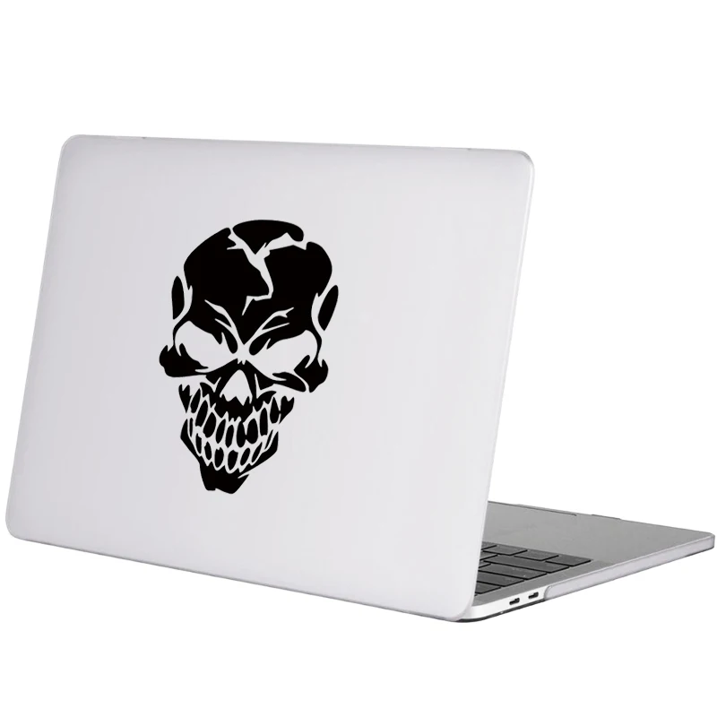 Отбеливатель череп головы ноутбука Наклейка для Macbook Pro Air Retina 11 12 13 15 Mac книга